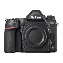 Nikon D780 Manuel utilisateur | Fixfr