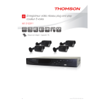 Thomson 512311 Enregistreur vid&eacute;o r&eacute;seau: Manuel + IA