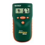 Extech Instruments MO280 Pinless Moisture Meter Manuel utilisateur