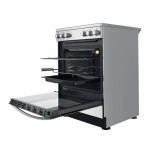 Indesit IS67V5KCX/E Cooker Mode d'emploi