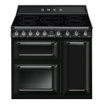 Smeg TR93IBL Victoria Cuisini&egrave;re induction, vitroc&eacute;ramique ou &eacute;lectrique Manuel du propri&eacute;taire