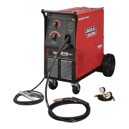 Lincoln Electric POWER MIG 215XT - 11521 Manuel utilisateur | Fixfr