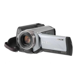 Sony HANDYCAM HDR-XR100 Manuel utilisateur | Fixfr