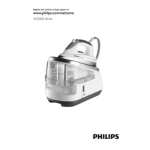 Philips GC8325/02 Centrale vapeur haute pression Manuel utilisateur