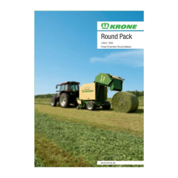 Krone Round Pack 1250_1550 Mode d'emploi | Fixfr