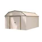 Arrow Storage Products LX1014-C1 Lexington Steel Storage Shed, 10 ft. x 14 ft. Eggshell Manuel utilisateur