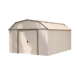Arrow Storage Products LX1014-C1 Lexington Steel Storage Shed, 10 ft. x 14 ft. Eggshell Manuel utilisateur | Fixfr