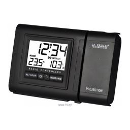 Réveil radiopiloté La Crosse Technology | IA & PDF | Fixfr