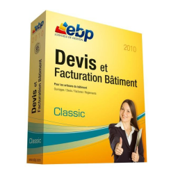 EBP Devis & Facturation Classic 2010 Manuel utilisateur | Fixfr