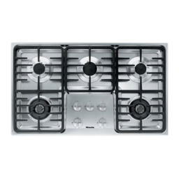Miele KM 342, KM 344: Chat IA et Téléchargement PDF | Fixfr