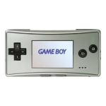 Nintendo Game Boy Micro Mode d'emploi