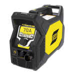 ESAB Handy Plasma 70 Manuel utilisateur