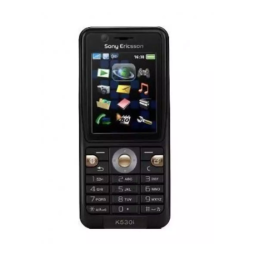 Sony Ericsson K530i: Guide de l'utilisateur + Chat IA | Fixfr