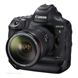 Canon EOS 1Dx Mark II Manuel utilisateur | Fixfr