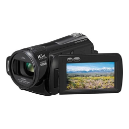 Panasonic HDC-SD20 Manuel utilisateur | Fixfr