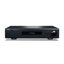 NAD C 510 Direct Digital Preamp DAC Manuel utilisateur | Fixfr