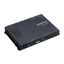 Kenwood KOS-V500 : Mode d'emploi + Chat IA | Fixfr