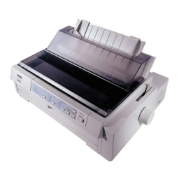 Epson FX-980 Manuel utilisateur | Fixfr