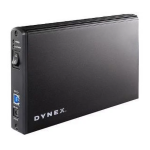 Dynex DX-HD303513 3.5&quot; Serial ATA Hard Drive Enclosure Manuel utilisateur
