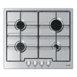 Gorenje G6N4AX Manuel utilisateur | Fixfr