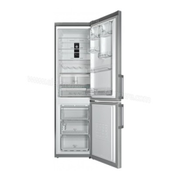 HOTPOINT/ARISTON XH9 T2Z XOZH Fridge/freezer combination Manuel utilisateur | Fixfr