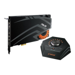 Asus STRIX RAID DLX Sound Card Manuel utilisateur