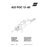 ESAB POB A22 POB Manuel utilisateur