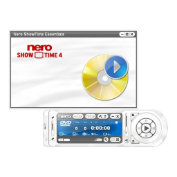 Nero ShowTime 2 Manuel utilisateur | Fixfr