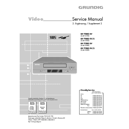 Grundig GV 9000 SV Manuel utilisateur | Fixfr