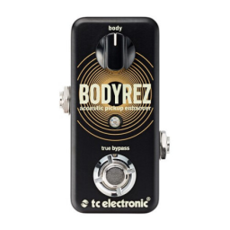 A propos de cette pédale. TC Electronic BodyRez | Fixfr