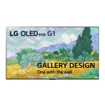 LG 65G1 2021 TV OLED Product fiche