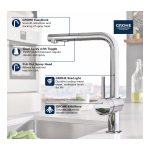 GROHE 30300DC0 Faucet Guide d'installation