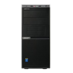 Acer Veriton D630_47 Desktop Manuel utilisateur | Fixfr
