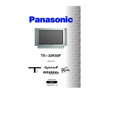 Panasonic TX28PN1F Operating instrustions | Fixfr