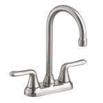 American Standard 2475F.002 Cadet 2-Handle High-Arc Bar Sink Faucet Manuel utilisateur