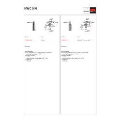 KWC AVA Z.536.159.000 Instructions + Chat IA | Fixfr