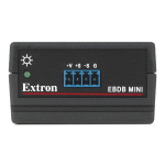 Extron EBDB sp&eacute;cification