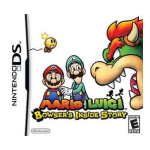 Nintendo DS MARIO LUIGI BOWSERS INSIDE STORY Manuel utilisateur