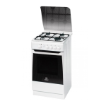 Indesit KN1G2S(W)/FR Cooker Manuel utilisateur