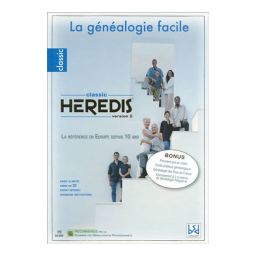 Heredis 2001 Classic Windows Manuel utilisateur | Fixfr