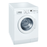 Siemens WM12E394CH Mode d'emploi + Chat IA