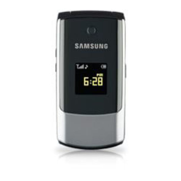 Samsung SPH-M320 Manuel utilisateur | Fixfr