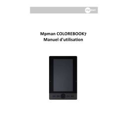 MPMan Colorbook 7 Manuel utilisateur | Fixfr