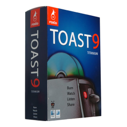 Roxio Toast 9 Titanium Manuel utilisateur | Fixfr