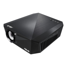 Asus F1 Projector Mode d'emploi | Fixfr