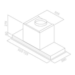 Elica HIDDEN IX/A/60 Groupe filtrant Product fiche | Fixfr