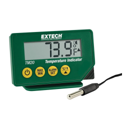 Extech TM20, TM25 & TM26 | Chat IA & Téléchargement PDF | Fixfr