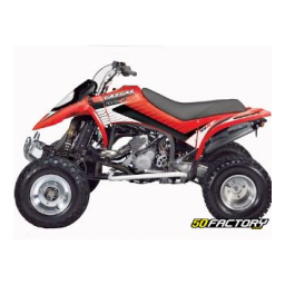 GAS GAS QUAD WILD HP 300 RV Manuel utilisateur | Fixfr