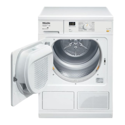 Miele T 8164 EcoComfort Manuel du propriétaire | Fixfr