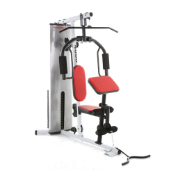 Weider WEEVSY2826 Manuel utilisateur | Fixfr